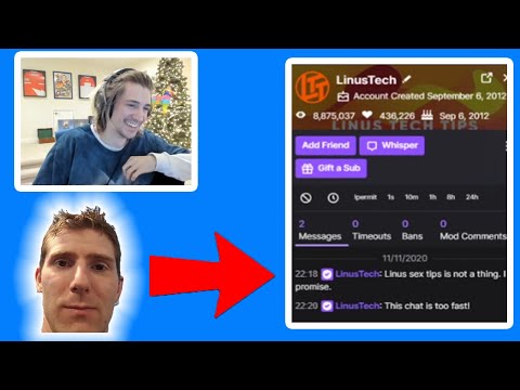 xQc Reacts to LinusTechTips thoughts on his chat