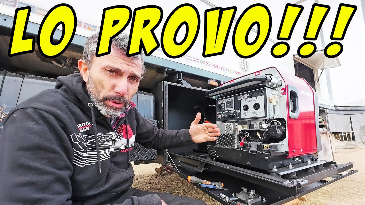 FORCED stop 👉 Need GENERATOR TEST 😵 Will it work? 🔥 Let's try it! 🫣 Around the world in a camper