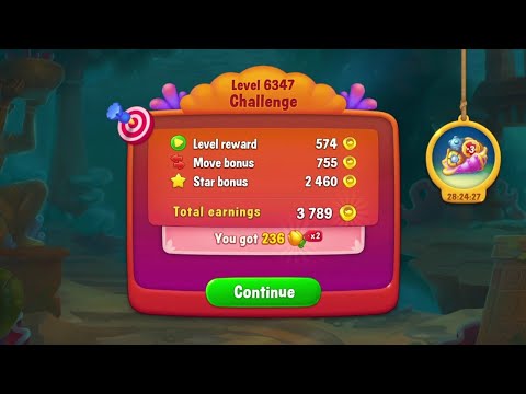 @Fishdom Win Strikes Level 6346 - Special Level 6347 Challenge