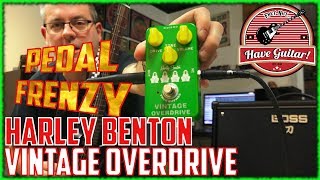 Video thumbnail for Vintage Overdrive by Harley Benton (Thomann) Pedal Test by Have Guitar