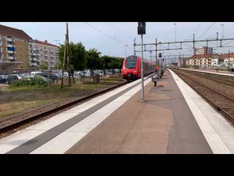 MTR Express ankommer Halmstad och lite om sommarens förändringar på järnvägen