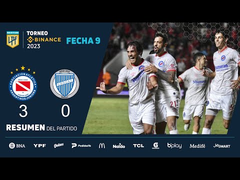 #TorneoBinance 2023 | Fecha 9 | resumen de Argentinos - Godoy Cruz