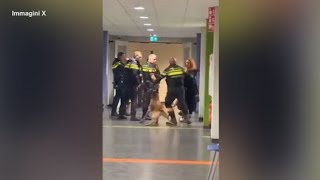 Paesi Bassi, donna incinta scaraventata a terra dalla polizia: la violenza in un centro per richi...