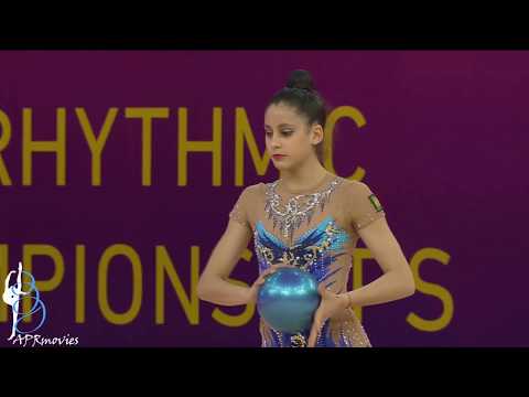 Tânia Domingues - POR - Bola (Ball) - Senior AA - EC Budapest 2017