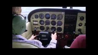 preview picture of video 'Cessna 172 at Dunkeswell Aerodrome/Airfield my first flight'