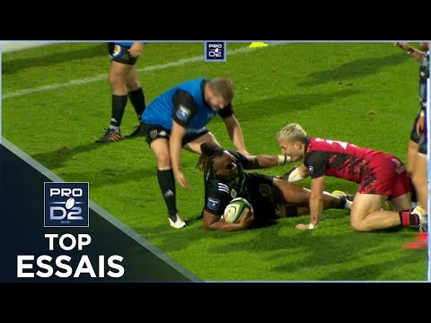 TOP Essais de la J9 – PRO D2 – Saison 2021-2022
