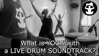 Jay on the Drums | Yoga with a LIVE DRUM SOUNDTRACK