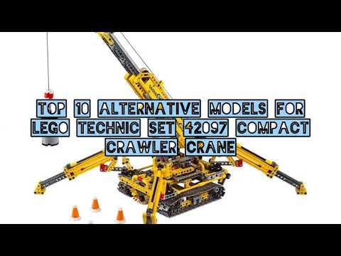 Top 10 Alternative Models for LEGO Technic Set 42097 Compact Crawler Crane