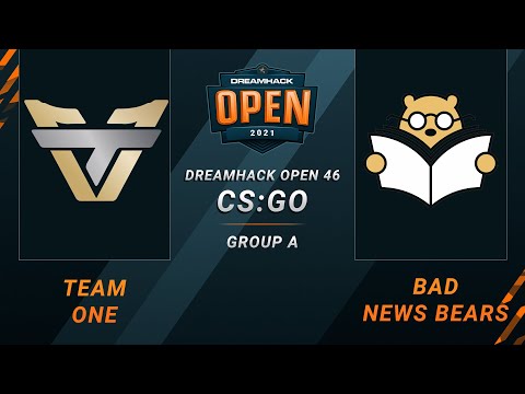 CS:GO - Bad News Bears vs. Team oNe [Inferno] Map 2 - DreamHack Open 46  - Group A - NA