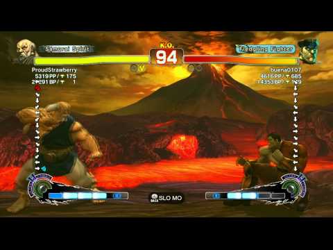 SSFIVAE~ Gouken (ProudStrawberry) vs.  M.Bison (buena0107) HD