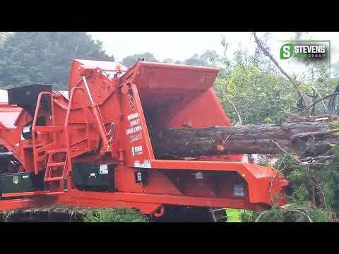 MORBARK 50/48X - Tracked Whole Tree Drum Chipper