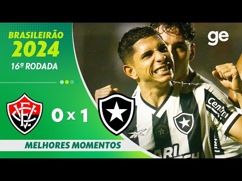 Gols e lances de Vitória x Botafogo