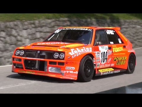 TURBO Lancia Delta EVO E1 Hillclimb Monsters - Verzegnis 2016!