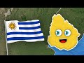 Uruguay Geography Departments Countries Of The World