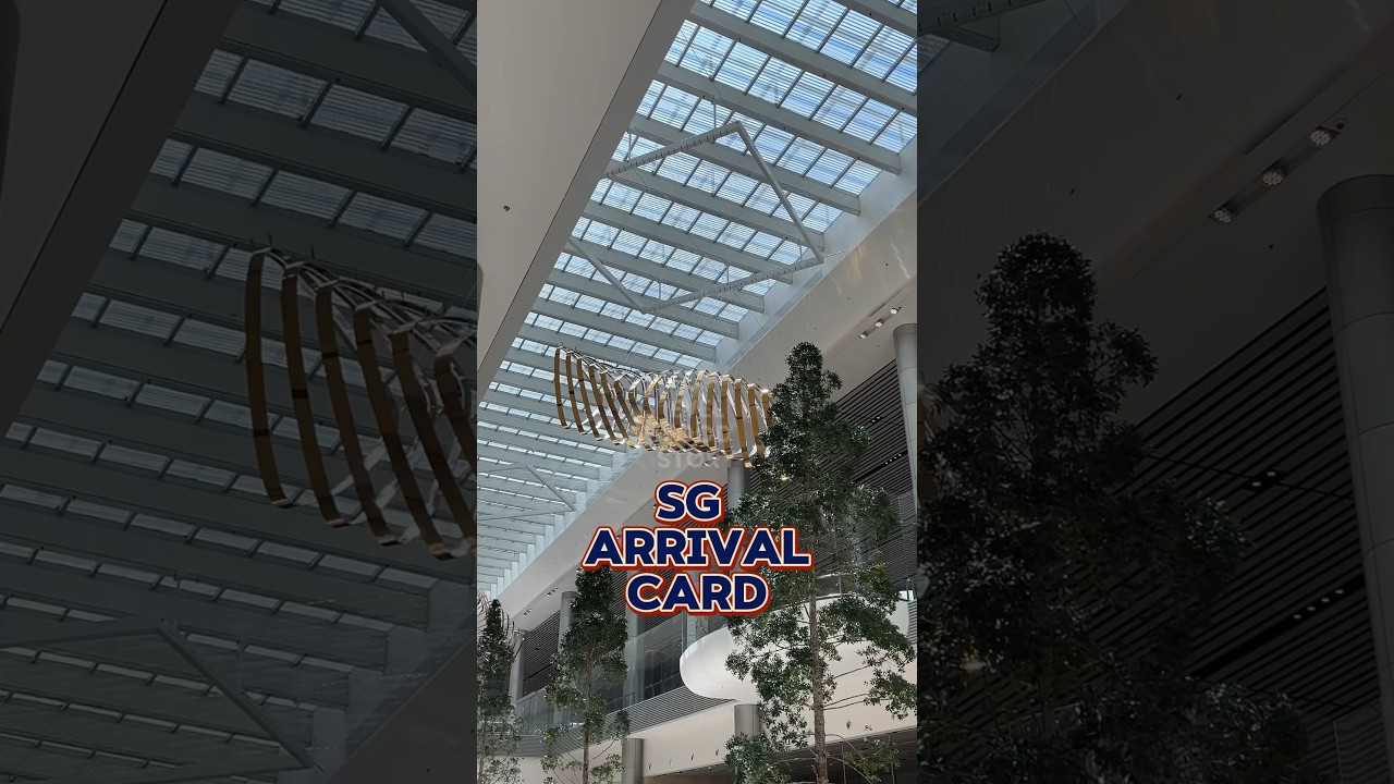 Tutorial Cara isi SG Arrival card sebelum ke Singapore!