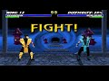 MORTAL KOMBAT KOMPLETE MORTAL KOMBAT TRILOGY MK2 SCORPION GAMEPLAY Scorpion Gameplay