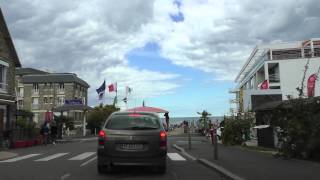 preview picture of video 'Driving On Boulevard du Roi d'Ys & Avenue du Trégor, Les Rosaires, Plérin, Brittany, France'