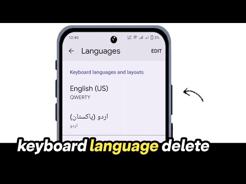 Keyboard Se Language Kaise Hataye | Keyboard Se Language Delete Karne Ka Tarika 