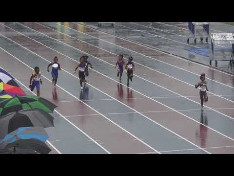Girls 100m Dash 5-6 Year Old Finals- 44th Annual Northwest Track & Field Classic 2019
