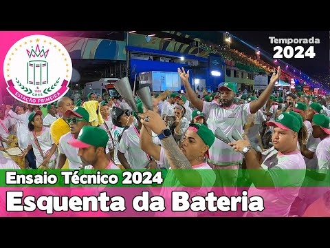 Mangueira 2024 | Esquenta da Bateria - Ensaio Técnico | Samba ao vivo - #ET24