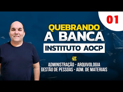Breaking the Bank AOCP INSTITUTE 01 - Administration - Petronio Castro