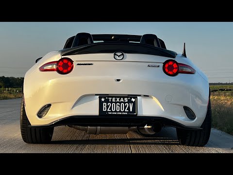 2022 Mazda MX-5 Club - Max Torque Header and Tomei Ti Axle-back