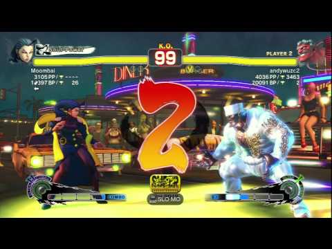 Moombai [Rose] Vs andywuzc2 [Hakan] SSF4 AE Online Ranked Matches - PSN