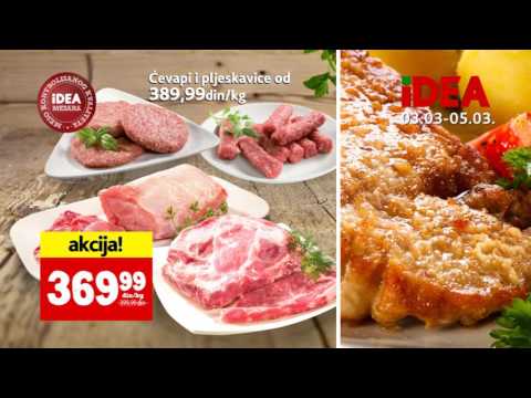 IDEA vikend akcija 03. - 05.03.2017.