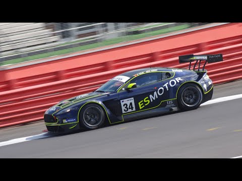 GT Open 2016 Race Start - Silverstone
