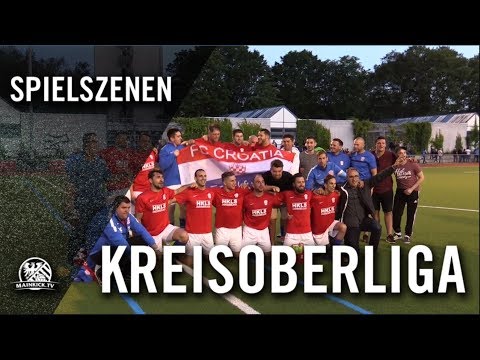 FC Croatia Frankfurt - VfL Germania 94 Frankfurt (Relegation zur Kreisoberliga) - Spielszenen