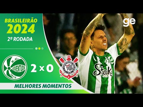 Gols e lances de Juventude-RS x Corinthians