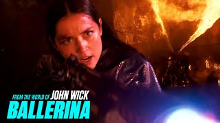 Eve Fires Up a Flamethrower Duel | From the World of John Wick: Ballerina | Ana de Armas