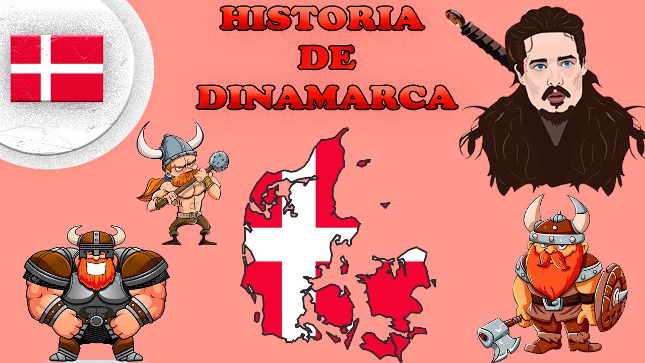 HISTORIA DE DINAMARCA EN 7 MINUTOS! | ERA VIKINGA | TERROR DEL NORTE | CONQUISTA DE GRAN BRETAÑA