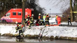 preview picture of video 'Persoon te water Hoofdvaartsweg in Assen'