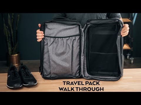 The NOMATIC Travel Pack WALK THROUGH - How to Use it!