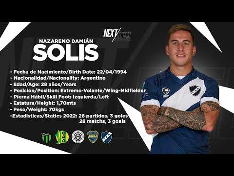 NAZARENO SOLIS   SKILLS 2022