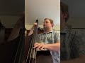 Charlie Haden solo on Back Home Blues