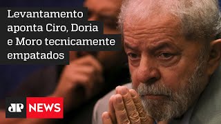 Lula tem 40% dos votos e Bolsonaro 30%, aponta PoderData