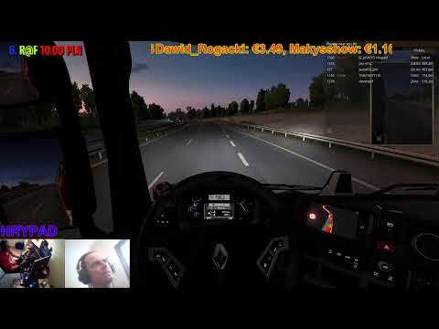 🔴🚦Hrypad –Cisniemy Renia  #live #ets2 #ATS #DLC #Scania #Daf #Renault  #promods #konwoj