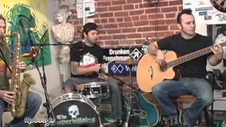 THE SUPERVILLAINS &quot;Drinkin&#39; Tonight&quot; - stripped down session @ the MoBoogie Loft