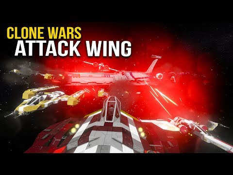 Clone Wars Attack Wing - 8 Players Vs Providence Droid Battleship