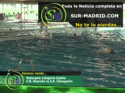 14-04-12 Categoria Cadeta Waterpolo CN Alcorcón vs AR Concepción