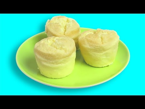 Diese Törtchen sind luftig wie eine Wolke und brauchen nur 3 Zutaten.