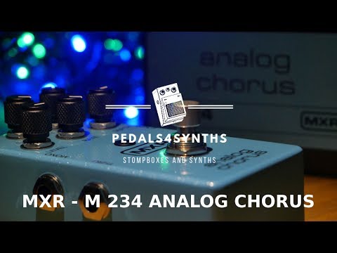 Pedals4Synths - MXR M-234 Analog Chorus and Studio Electronics & Roland SE 02