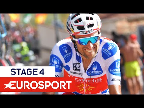 King Dominates Final Climb, Yates Moves to Third | Vuelta a España 2018 | Stage 4 Highlights