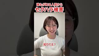 セクハラについて　#さとうさおり #減税党 #セクハラ