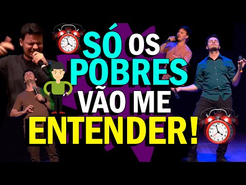 1 HORA de PIADAS sobre POBRE - Stand up - Kwesny