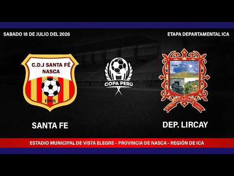 ((🔴)) (Nasca) Juventud Santa Fe vs Juventud Lircay (Pisco) - Etapa Departamental Ica