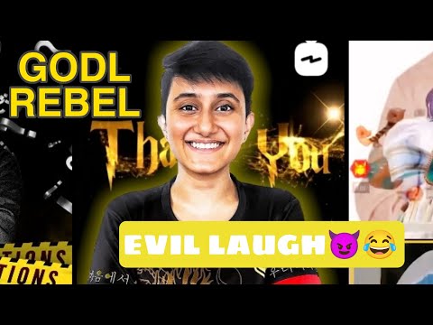 GODLIKE REBEL'S EVIL LAUGH 😈 || #dilsegodlike #godlike #godlrebel #rebel