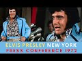 Elvis Presley | New York Press Conference 1972⚡️